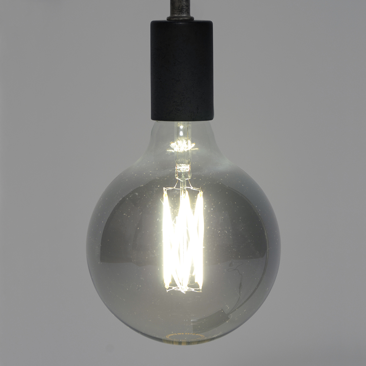 Lamp D - LED lichtbron filament Bol Ø12,5 Amber