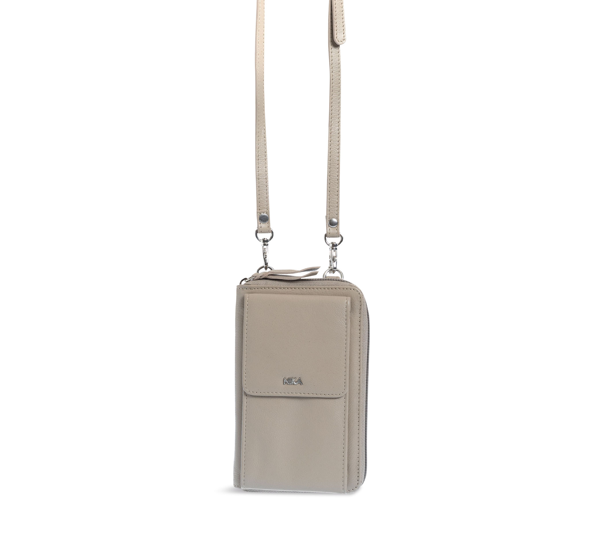 Nika Handytasche beige/taupe