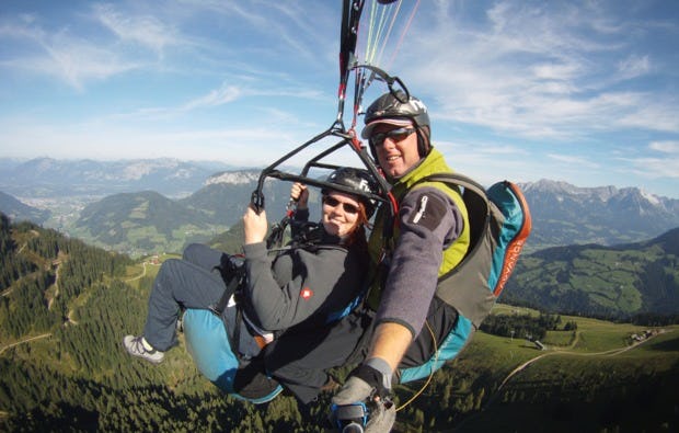 Tandem Gleitschirmflug Söll