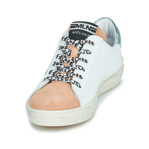 Meline - NKC166 - Blanc / Rose / Bleu