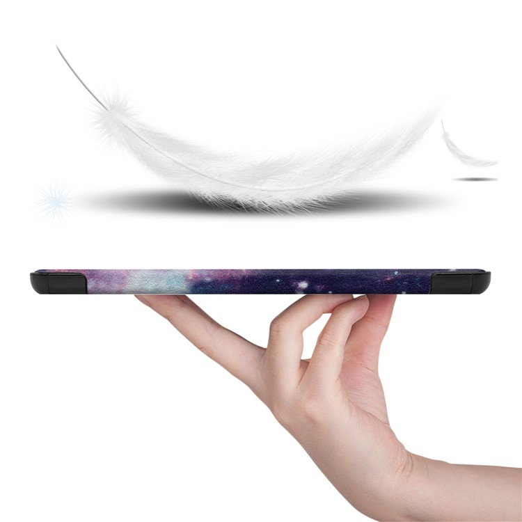 Samsung Galaxy Tab S10  Plus Hybrid Leder Tasche Smart Cover Schutzhülle   S-Pen Halterung - Galaxie
