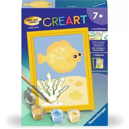 Ravensburger CreArt Malen nach Zahlen - Fröhlicher Fisch