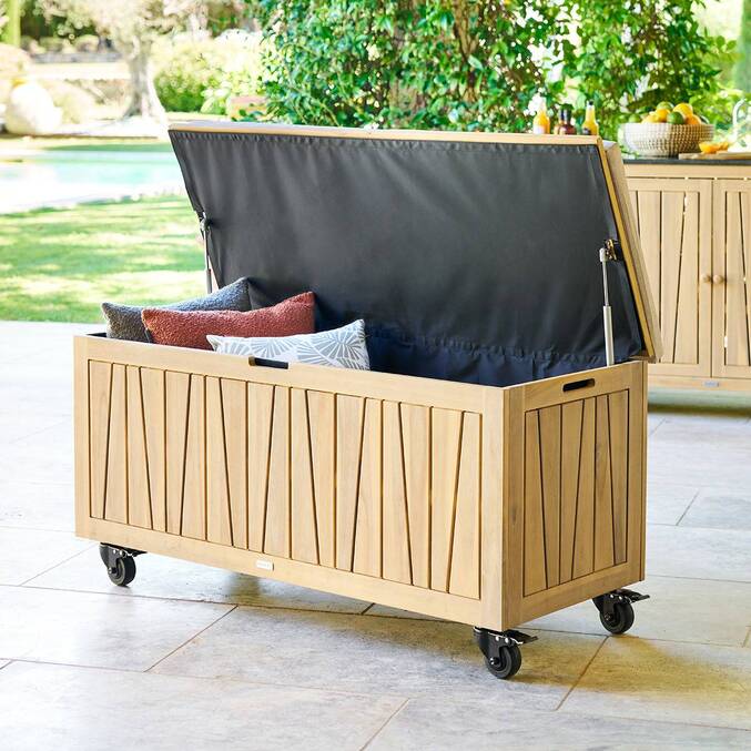 Coffre de rangement LODGIA Beige