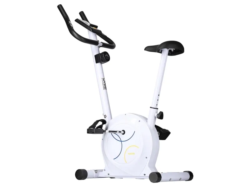 One Fitness RM8740 magnetisk stationær cykel hvid