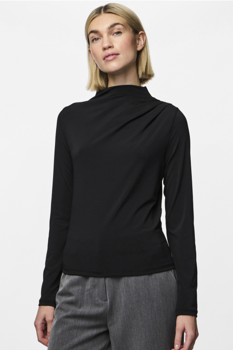 Pieces zwarte dames t-shirt