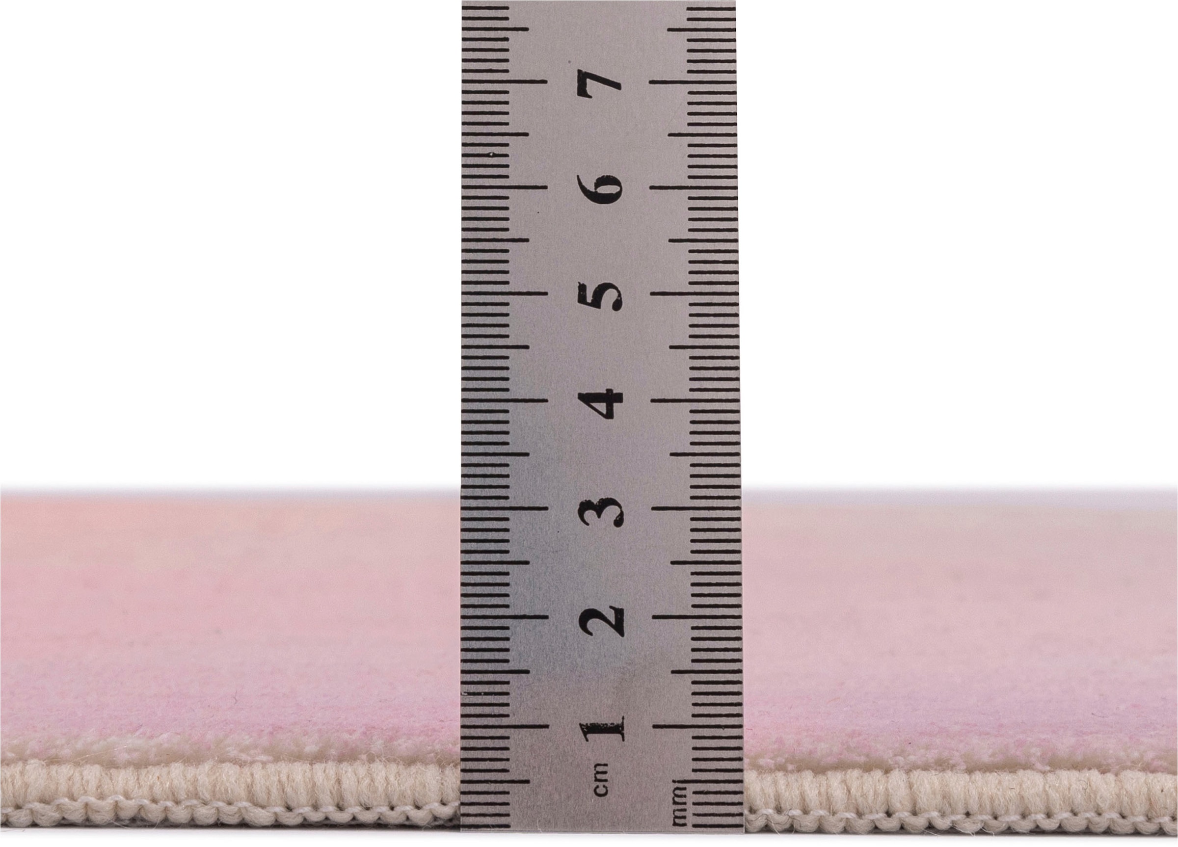 Gino Falcone Badematte »Ariella GF-154« Höhe 7 mm rutschhemmend beschichtet fussbodenheizungsgeeignet Badteppich, bedruckt, modernes Design, Farbverlauf, weich & kuschelig
