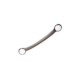 Barre de redressement en inox taupe Godonnier Soft 37 cm