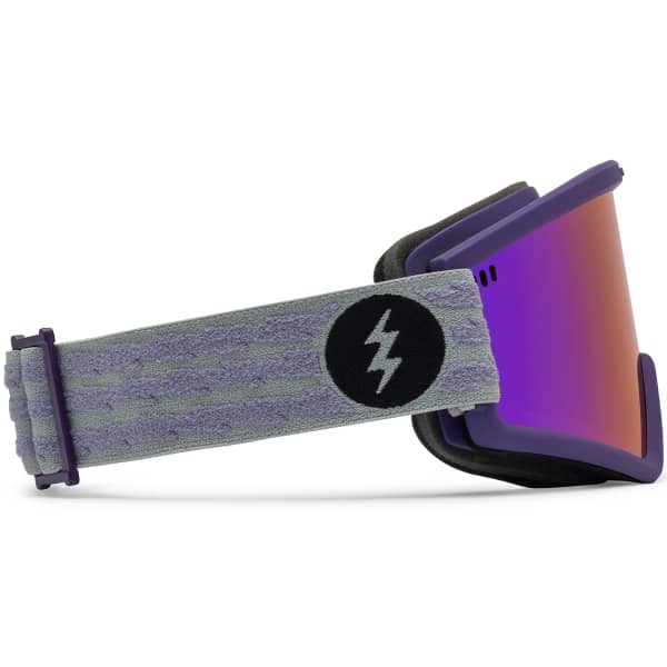 Masque de ski ELECTRIC HEX VOLT STRIPE PURPLE +BL PURPLE CHROME