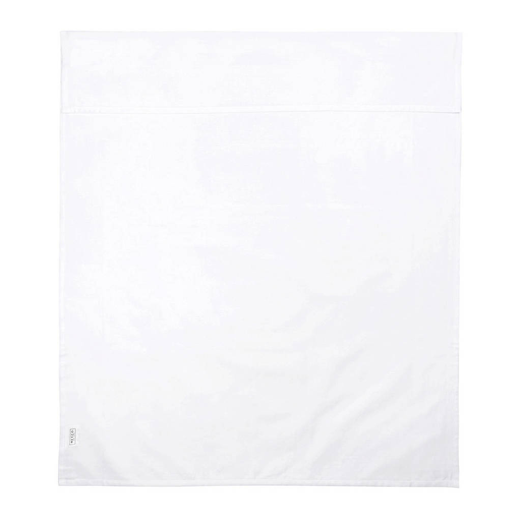 Super fijne fleece dekentjeUni ledikantlaken 100x150 cm wit