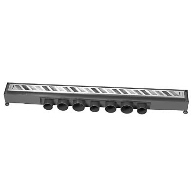 Caniveau grille traits Express'Eau Wirquin 665x43 mm