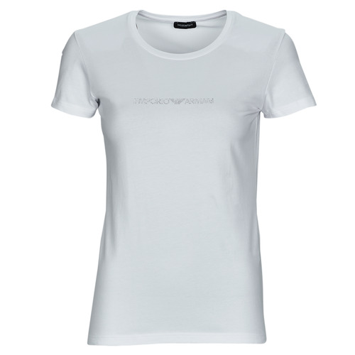 Emporio Armani - T-SHIRT CREW NECK - Blanc