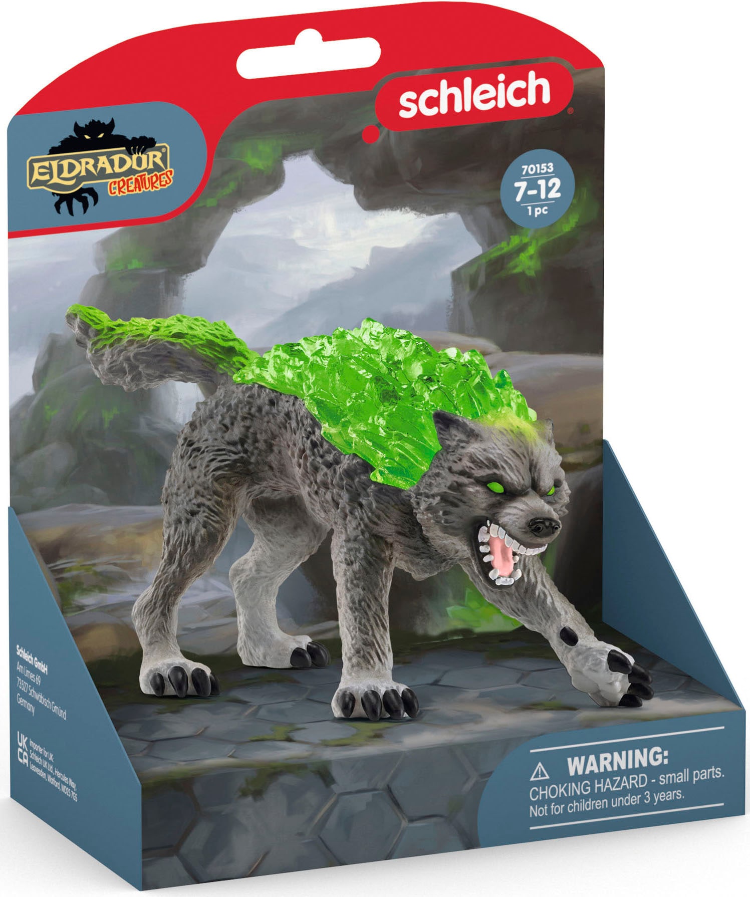 Schleich® Spielfigur »ELDRADOR®, Granitwolf (70153)«