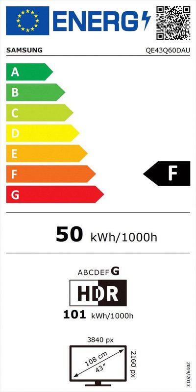 Samsung Q60D QE43Q60DAU 109,2 cm (43