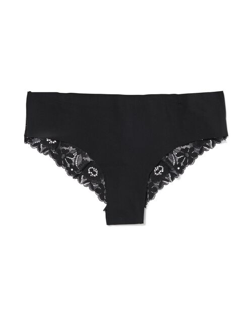 slip brésilien femme micro avec dentelle noir