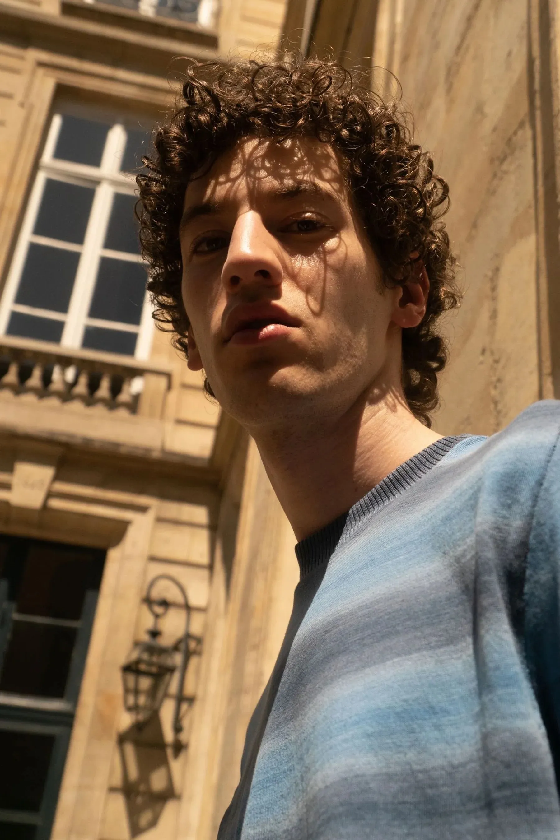 Pull rayé en coton bio JagVi Rive Gauche