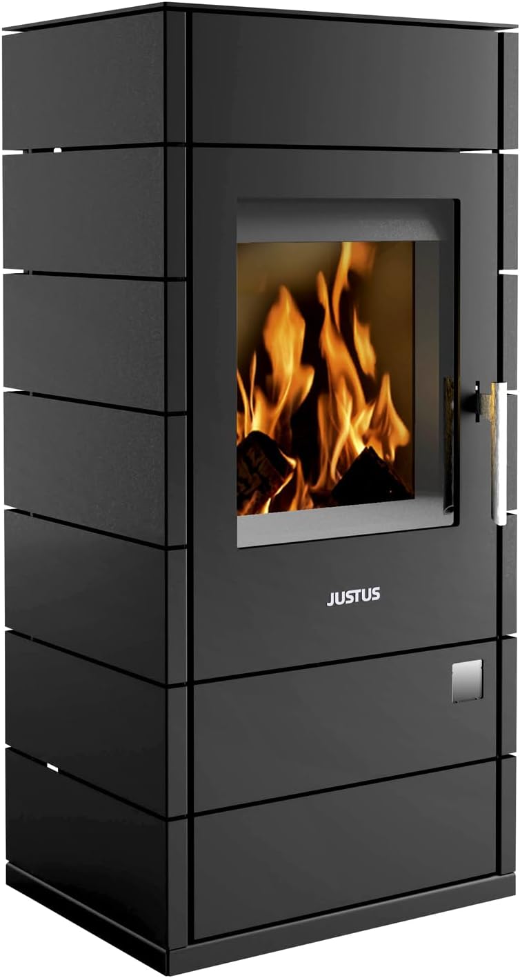 Justus 5696 11 Tova Kaminofen Stahl Schwarz/A
