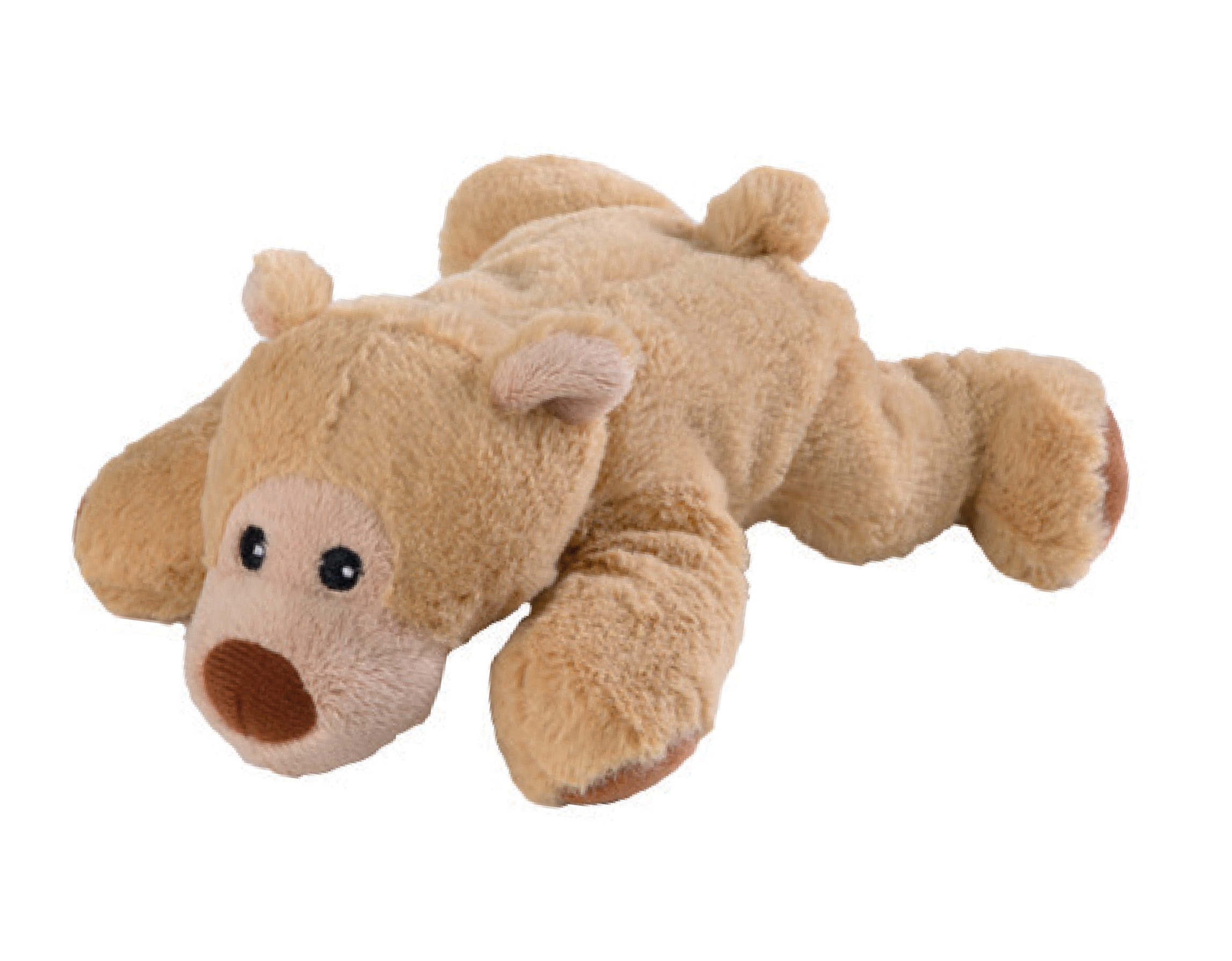 WARMIES Minis Wärme-Stofftier Bär liegend beige 1 Stk