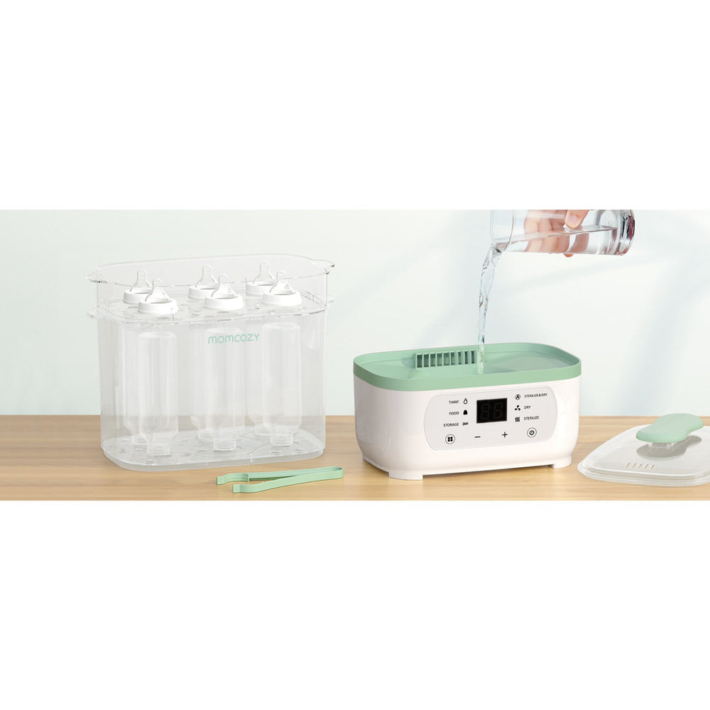 Køb Momcozy 8-in-1 Elektrisk Damp Baby Flaske Sterilisator