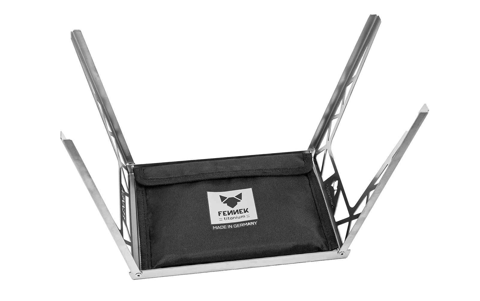 Klapprost zu Hobo Premium, TitanKlappbarer Grillrost für den Hobo Premium Campingkocher