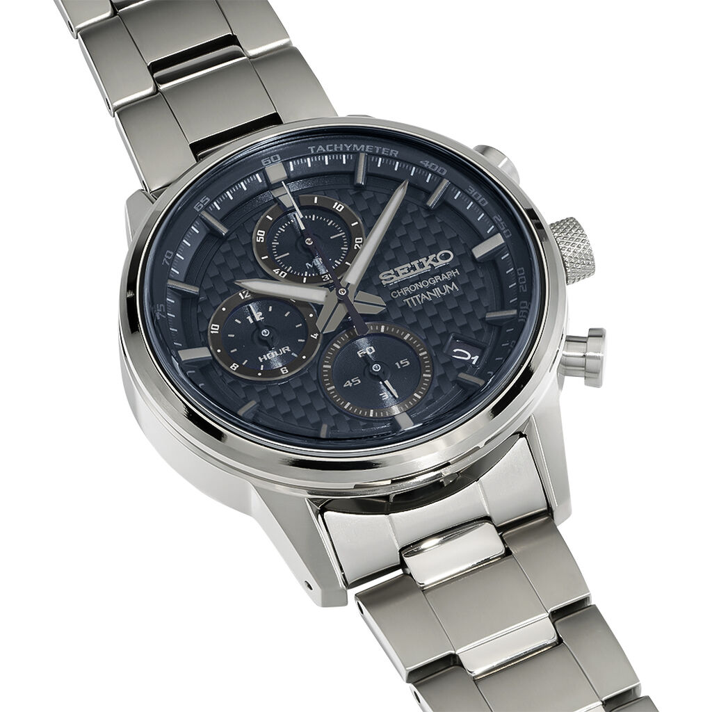 Montre Seiko Sport Titane Noir
