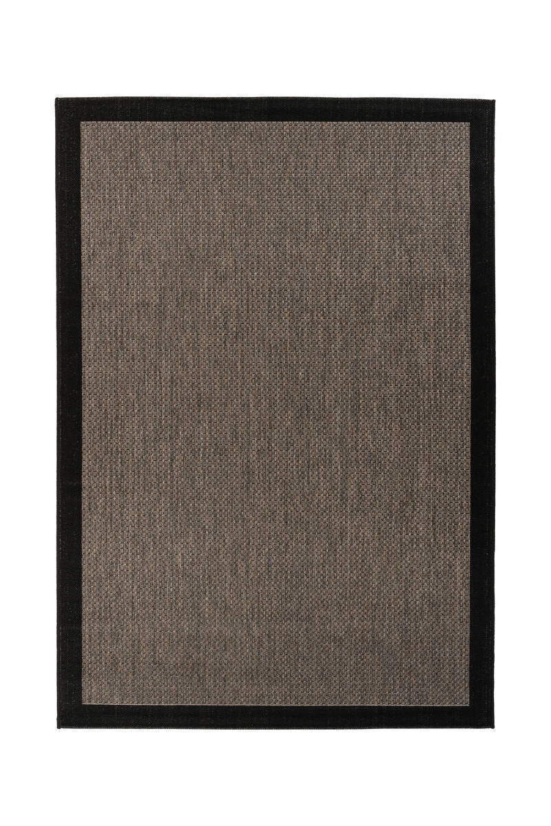 Outdoor-Kurzflorteppich SPLASH 100 - grau-braun - 80x150 cm