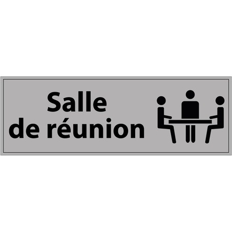 Plaque de porte Salle de réunion