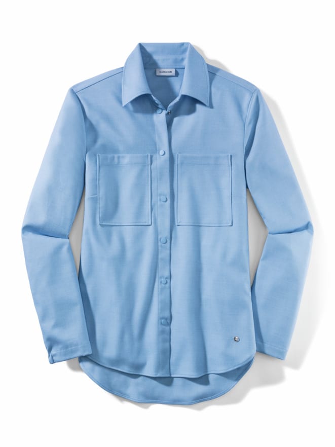 Hautschmeichler Flanell-Bluse