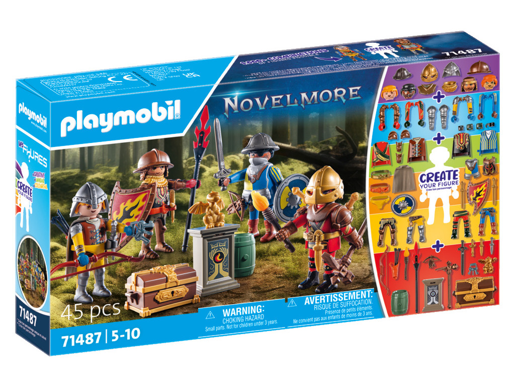 MY FIGURES: CAVALEIRO NOVELMORE PLAYMOBIL