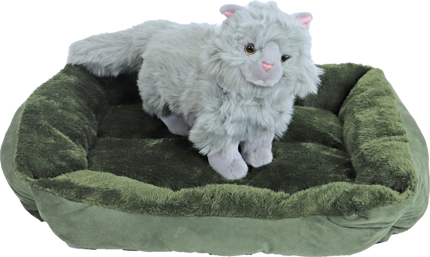 Boon honden- en kattenmand Divan groen 50 x 40 x 15 cm