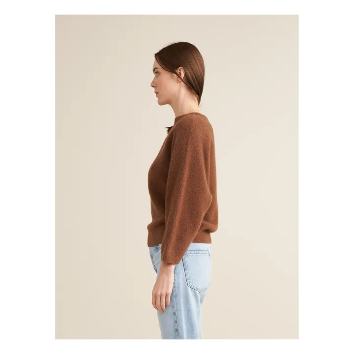 Bellerose Pull Deris Laine - Collection Femme | Marron
