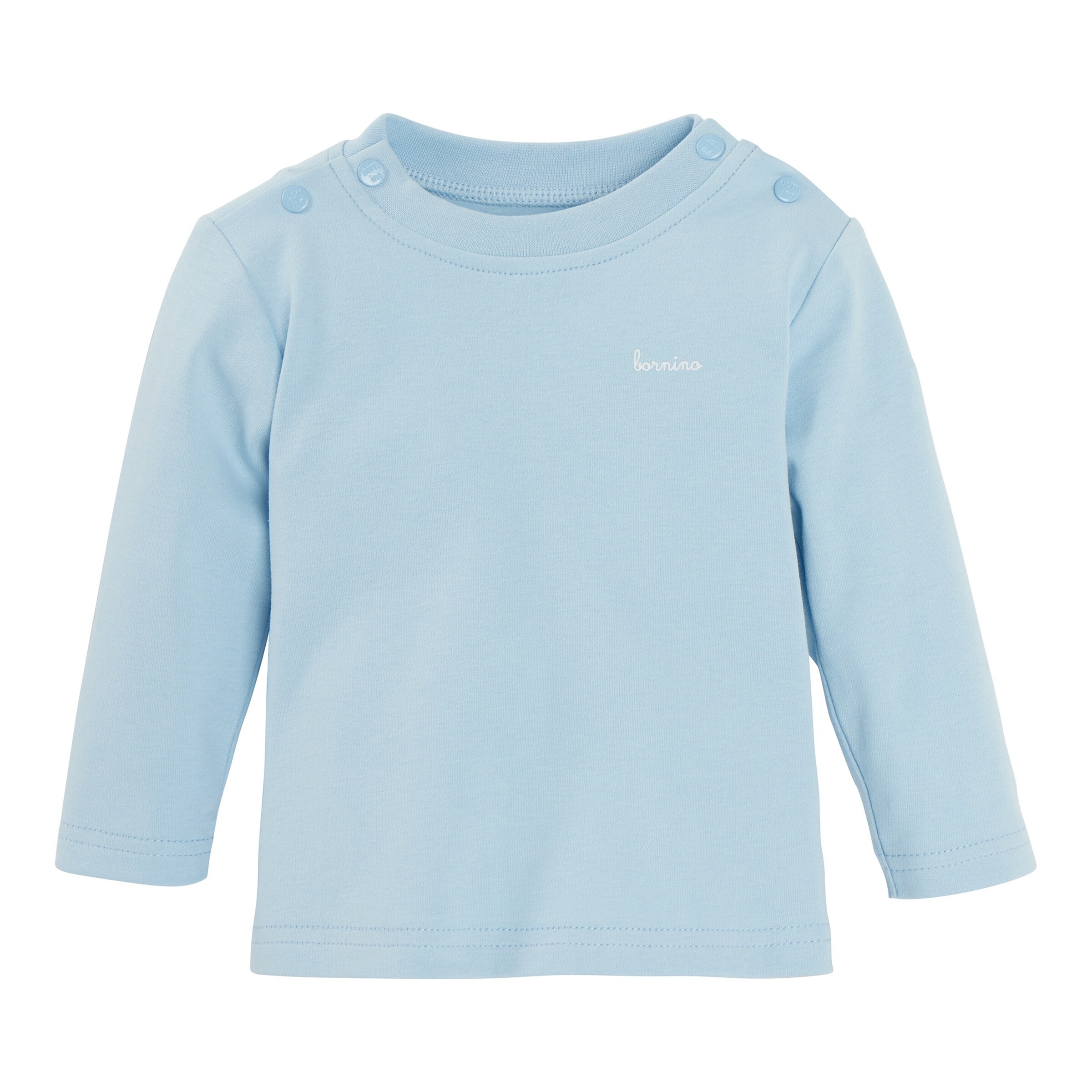 Bornino - Lieblinge 2er-Pack Shirts langarm hellblau