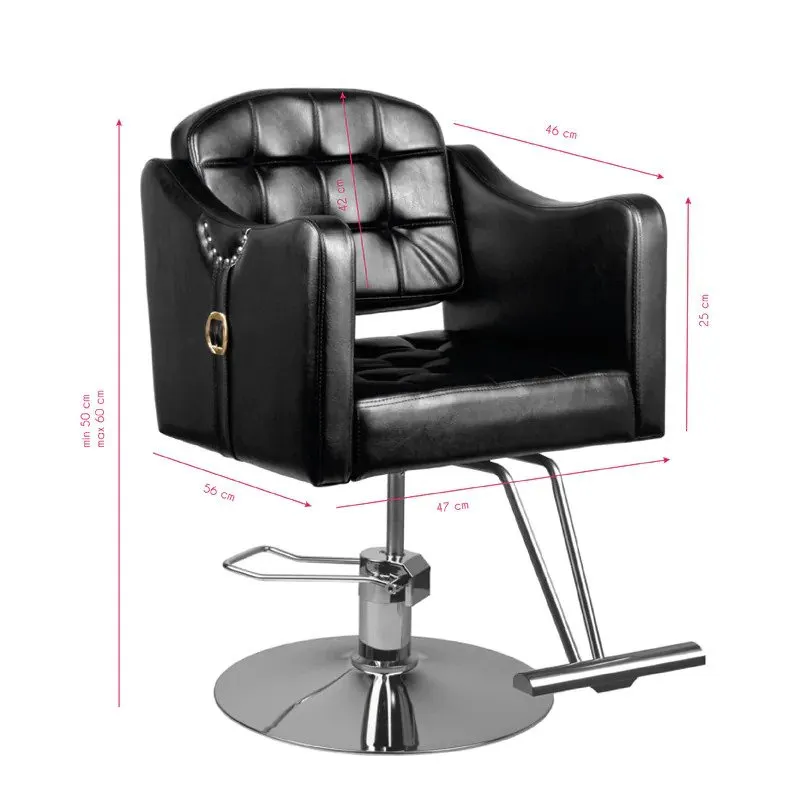 Activeshop Hair System frisørstol 0-90 sort