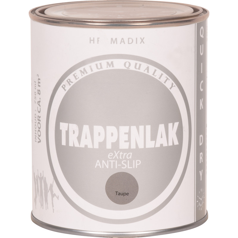 Hermadix trappenlak anti-slip 750ml taupe
