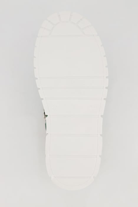 Leder-Slip-Ons, Zipper, Wechselfußbett, Komfortweite