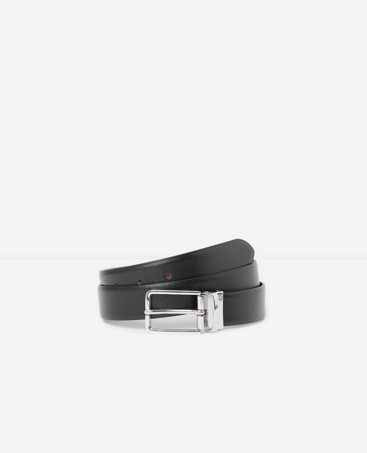 Ceinture cuir bicolore réversible