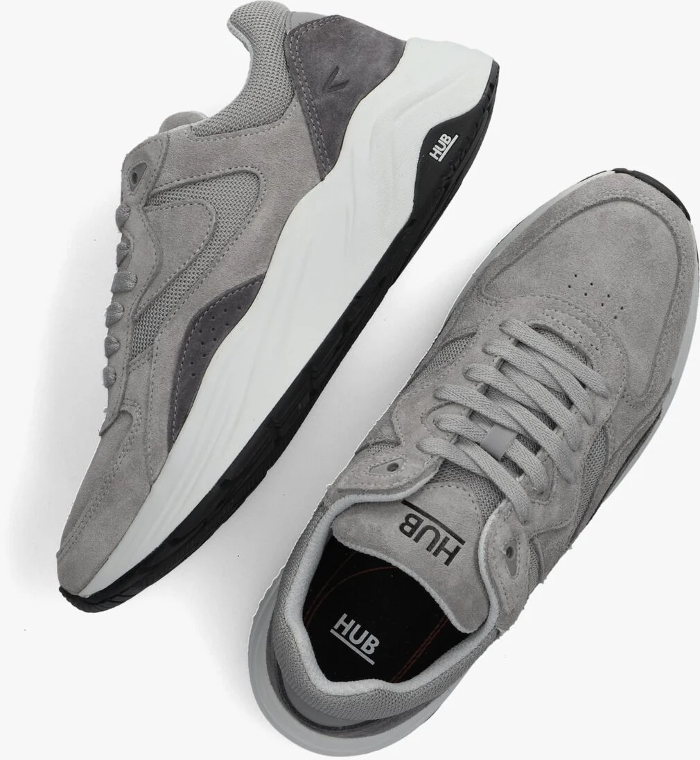 HUB grijze hub lage sneakers eclipse-m