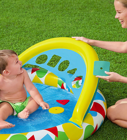 Bestway Spielbecken - 120 x 117 x 46 cm - Lil' Splash & Learn
