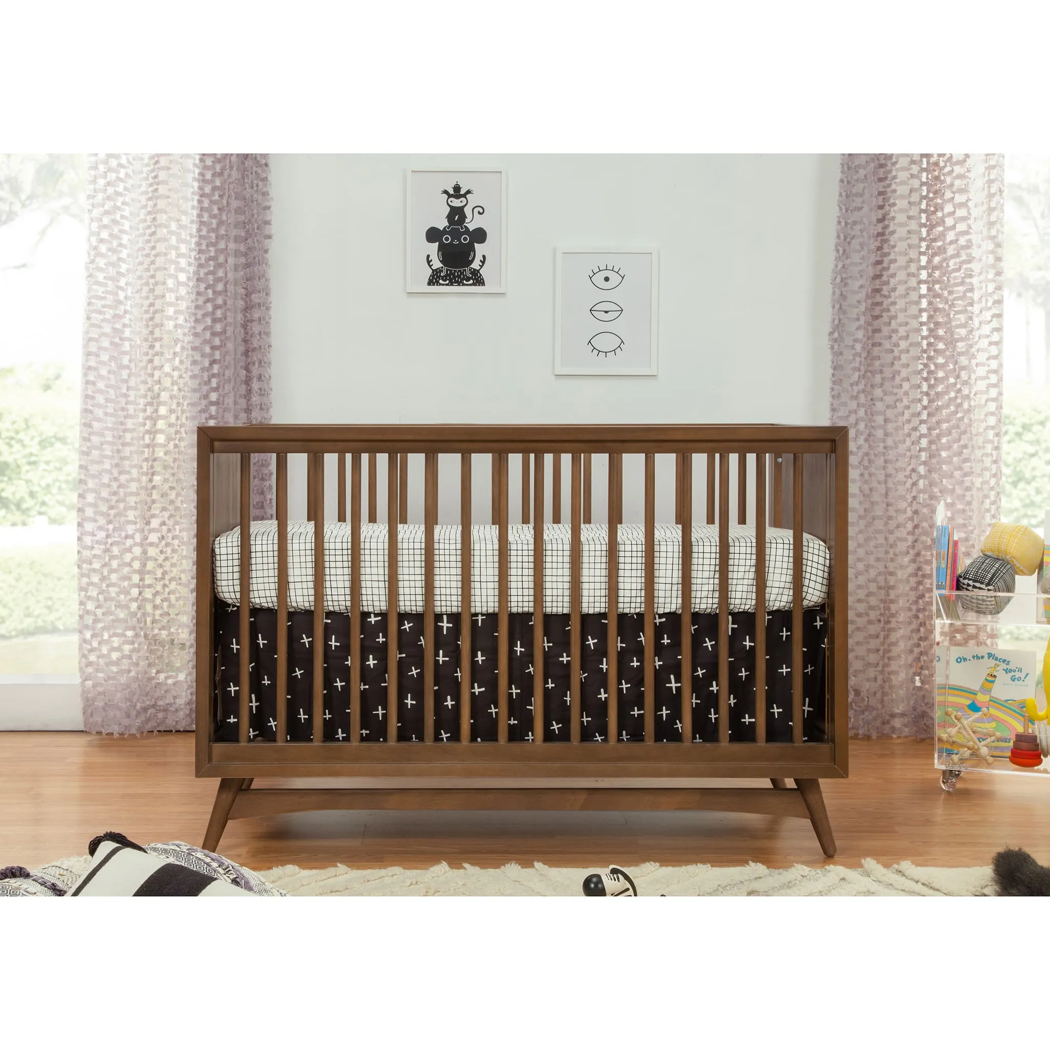 Babyletto Couchette Convertible 3 en 1 Peggy - Noyer