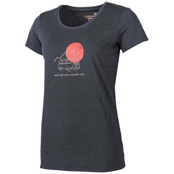 T-shirt randonnée TERNUA LOGNA 3.0 W WHALES GREY