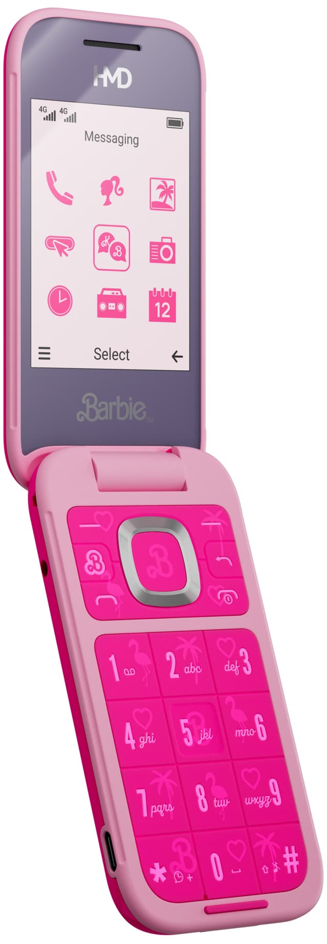 HMD Barbie mobiltelefon (pink)