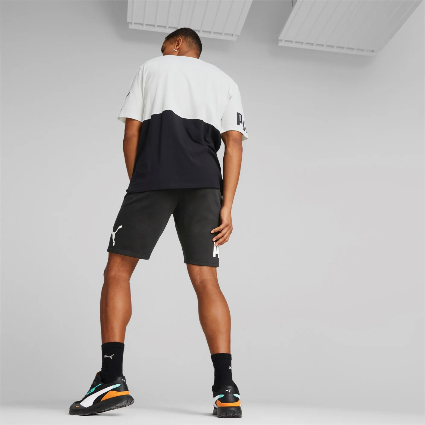 PUMA Power Trainingsbroekje Zwart Wit