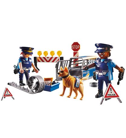 Playmobil City Action - Straßensperre der Polizei - 6924 - 48 Te