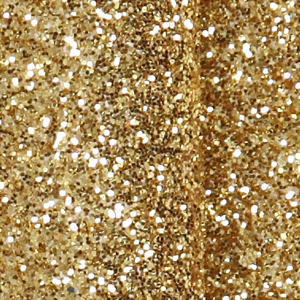Sløjfer Til Dekoration - Guld Glitter - Str. 31X85 MM - 4 Stk