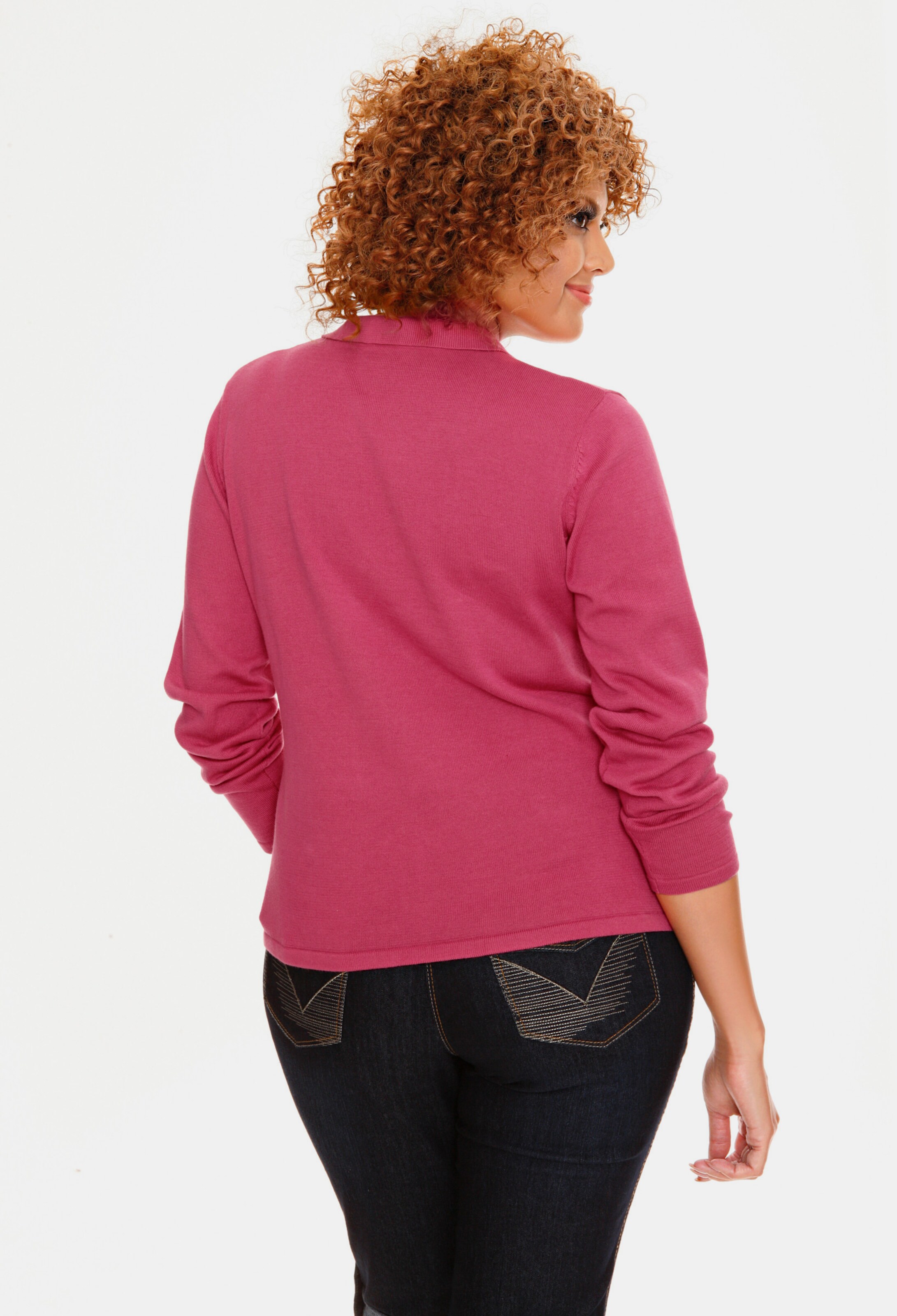 Feinstrickjacke