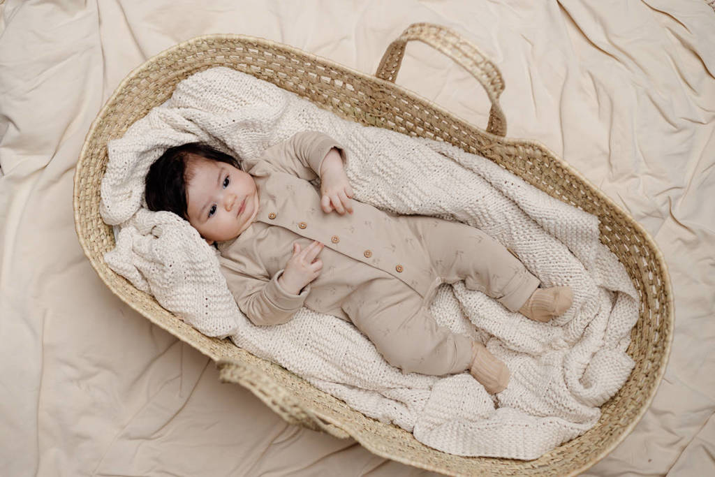 LEVV baby gebloemd boxpak JADY taupe