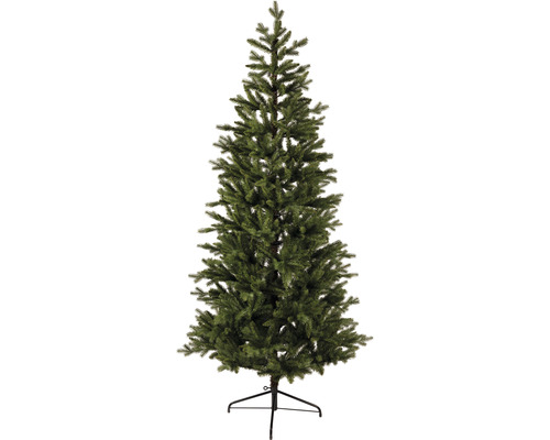 Kunstkerstboom Salzburg, smal, 185 cm hoog, groen
