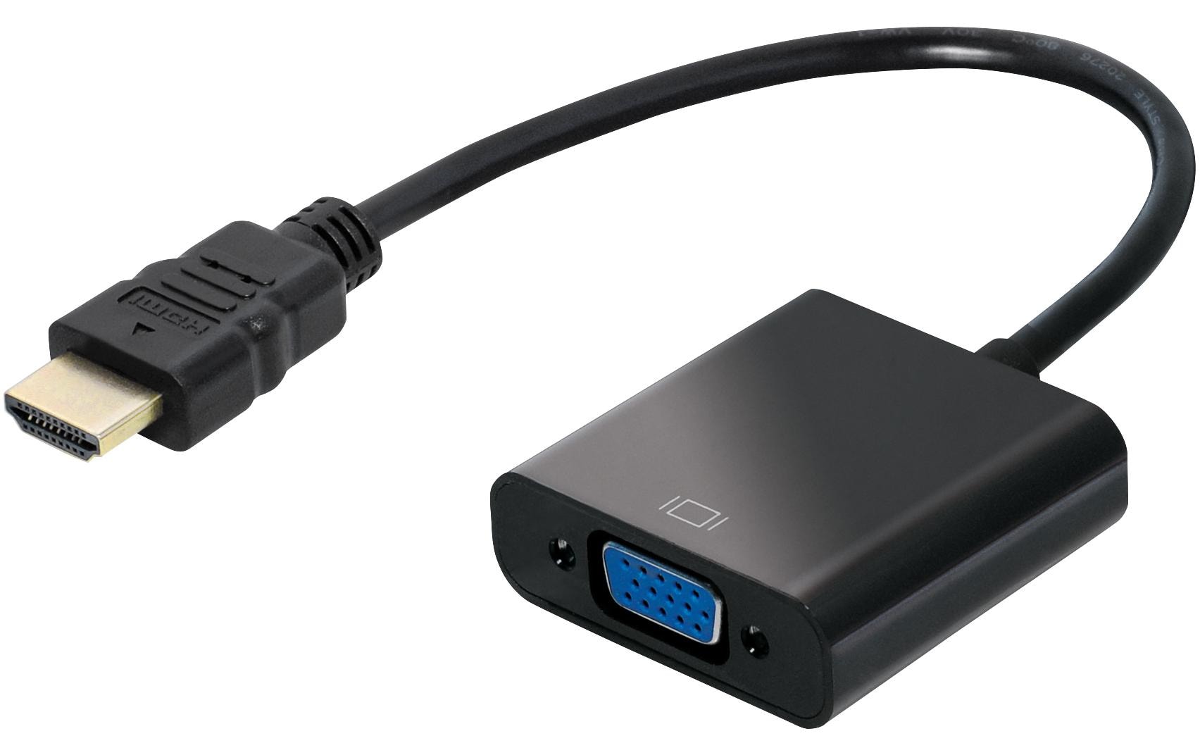 Konverter C315-02 HDMI - VGAHDMI- – VGA-Konverter mit 20 cm Kabel