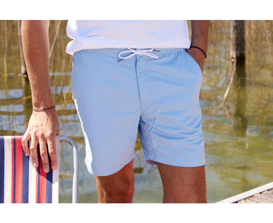 Maillot de bain homme Bleu clair - BRENTAN