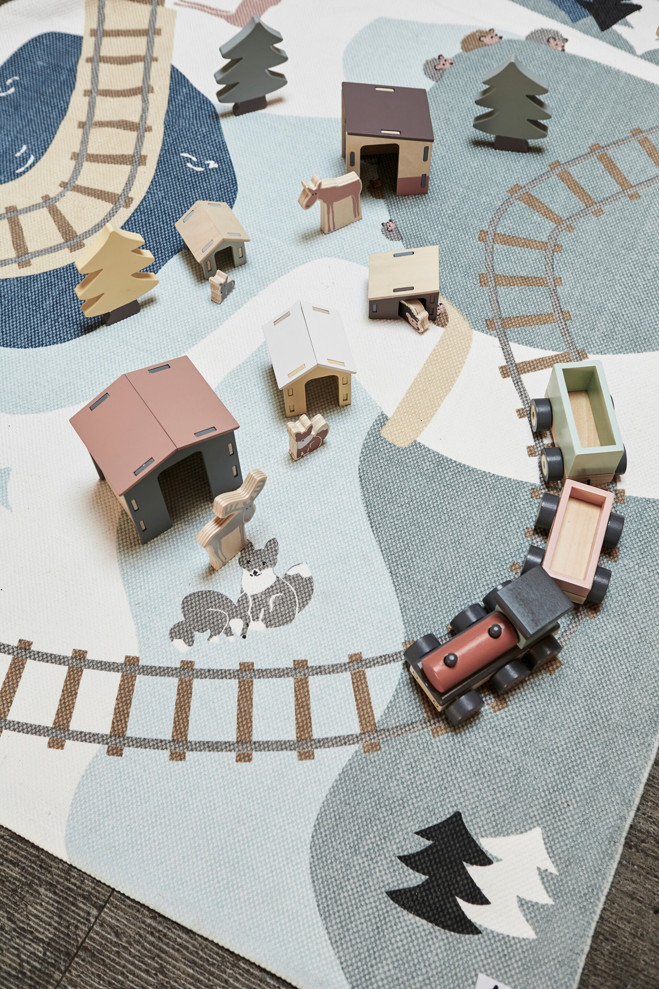 Kids Concept Teppich Wald Edvin