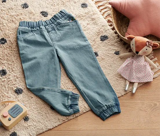 Denim-Schlupfhose